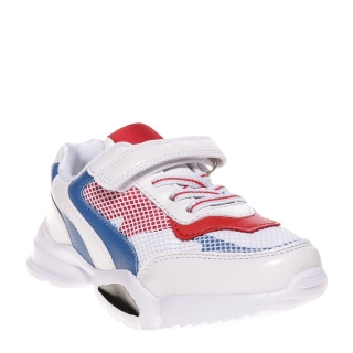 Έκπτώσεις, Παιδικά αθλητικά παπούτσια  Sunniva λευκά    με    μπλε - Kalapod.gr